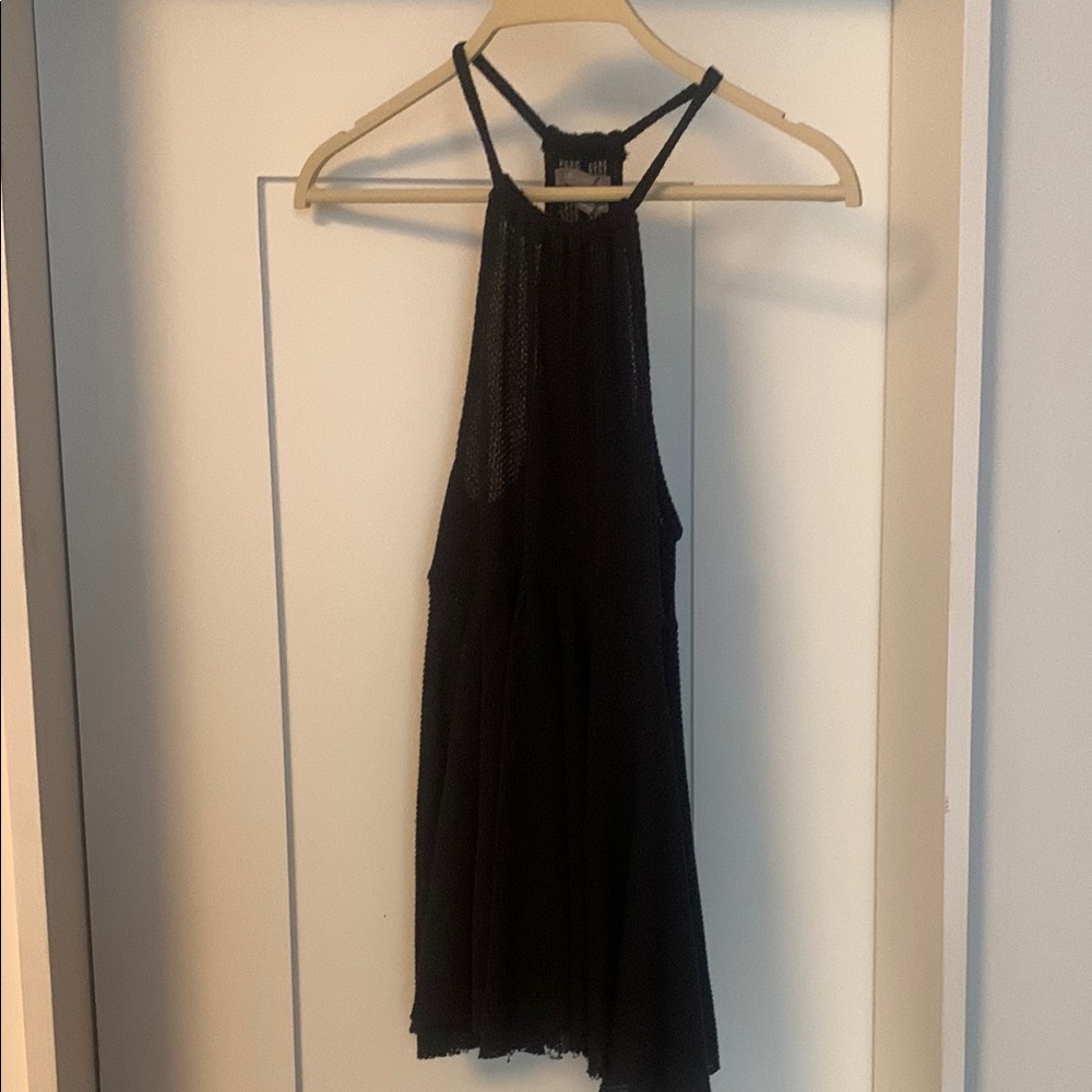 Urban Outfitters Black Knit Halter Top